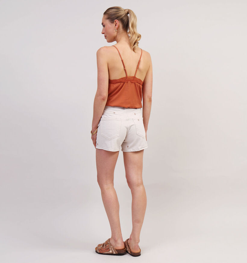 Vero Moda Tess Short en Écru pour femmes (358788)