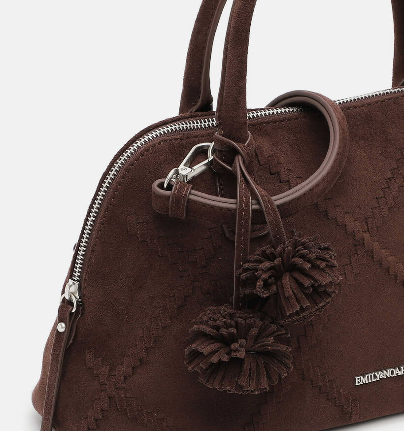 Emily & Noah Leanne Donkerbruine Handtas voor dames (378870)