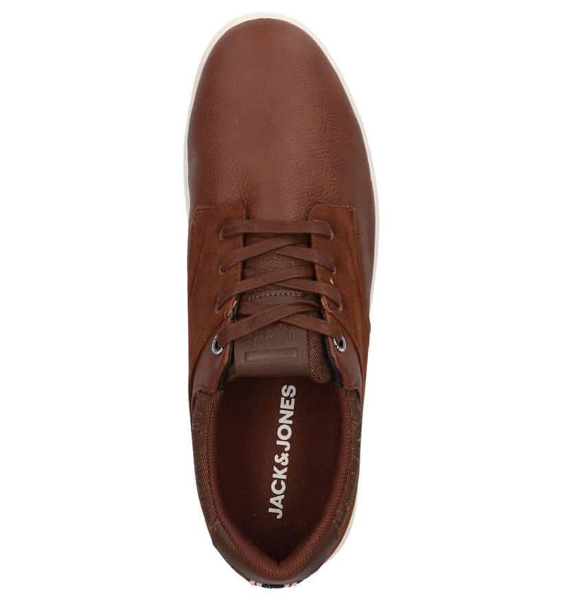 Jack & Jones Spencer Bruine Veterschoenen in kunstleer (264321)