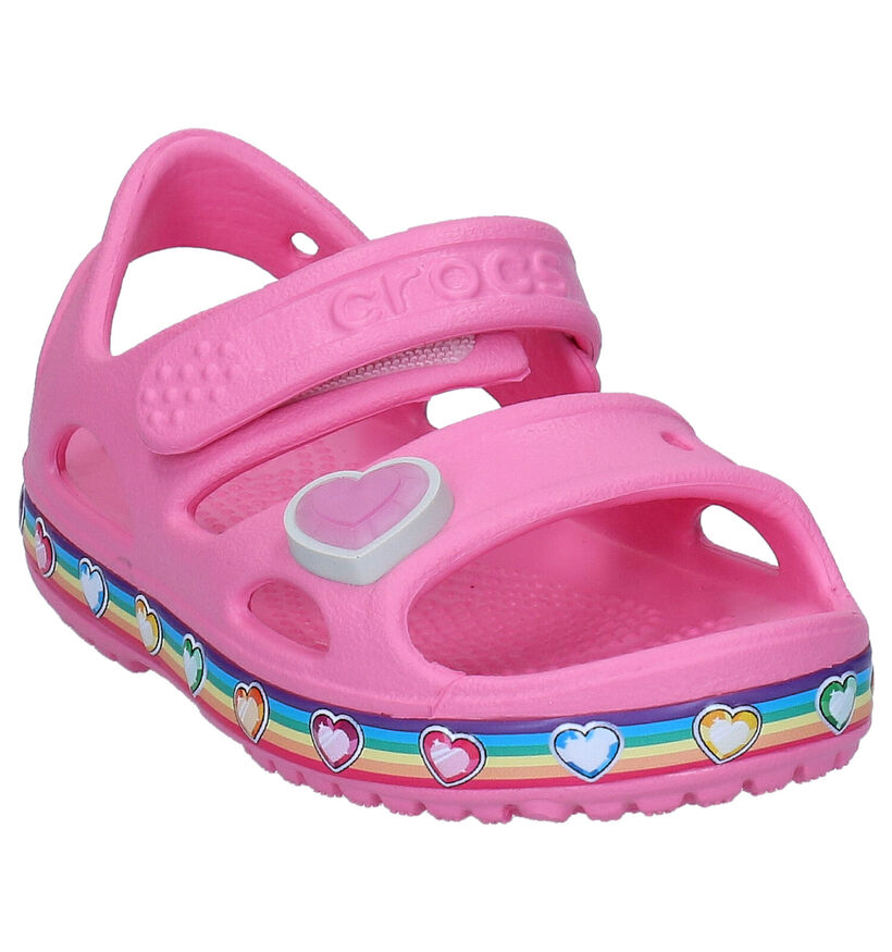 Crocs Fun Lab Rainbow Roze Sandalen in kunststof (289807)