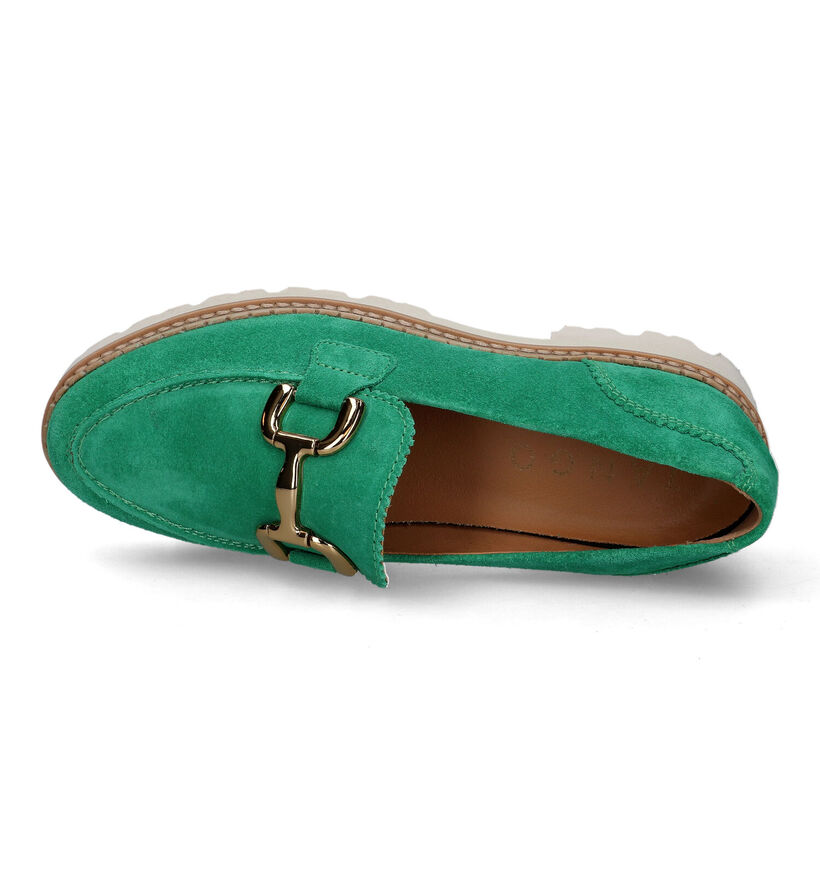 Tango Bee Bold Groene Mocassins voor dames (322569) - geschikt voor steunzolen