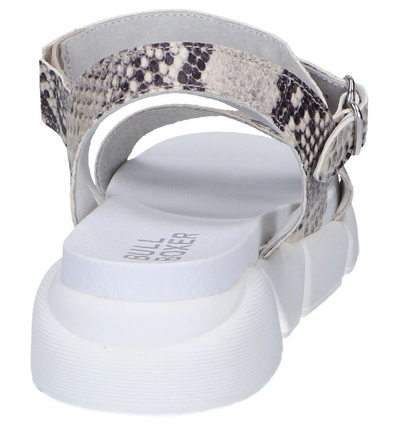 Beige Sandalen Bullboxer in leer (256482)