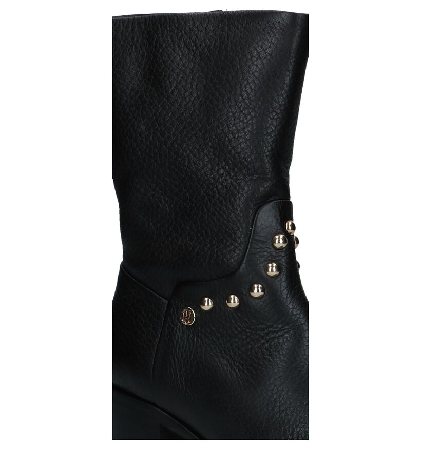 Tommy Hilfiger Bottes basses en Noir en cuir (225491)