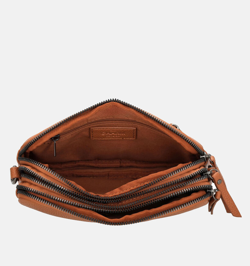 Charm Sac à bandoulière en Cognac pour femmes (343423)