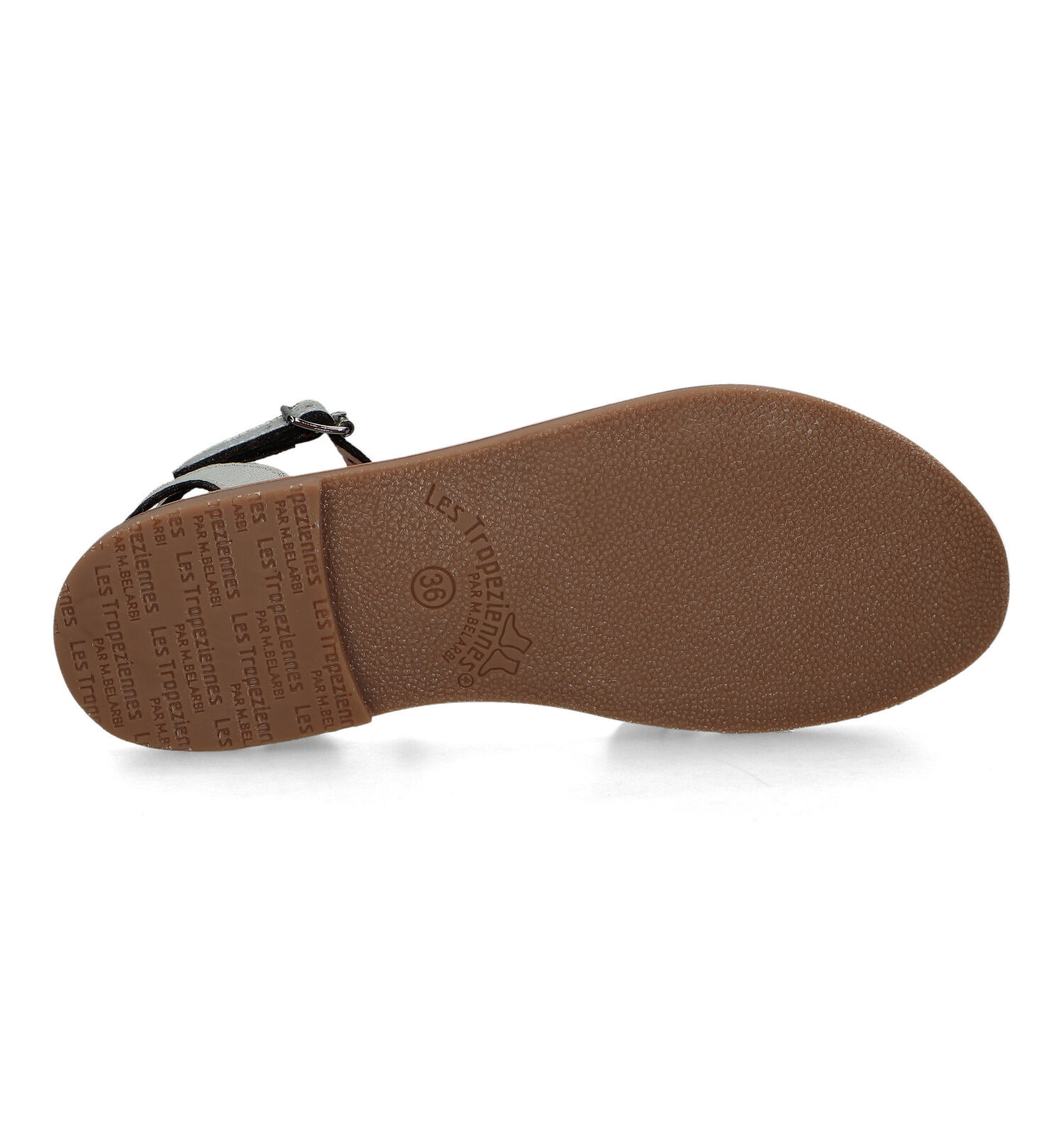 Les Tropeziennes Hamsuni Zilveren Sandalen Dames Sandalen