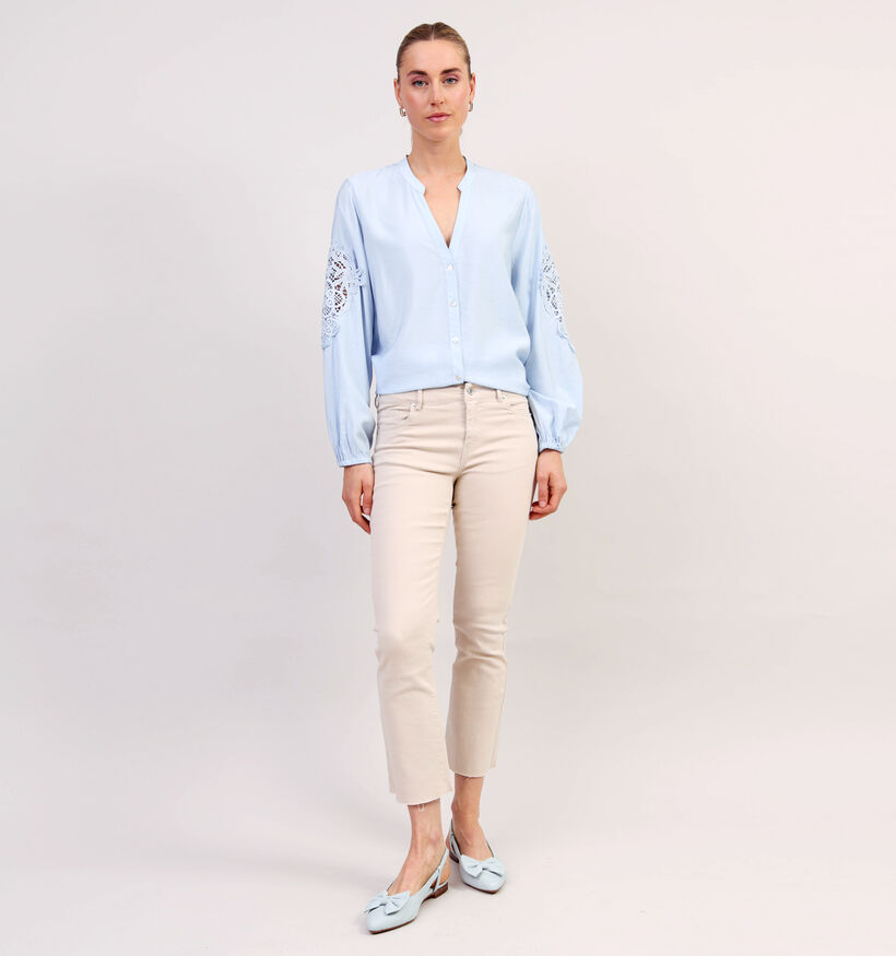 SISTERS POINT Viaba Blouse en Bleu pour femmes (363180)