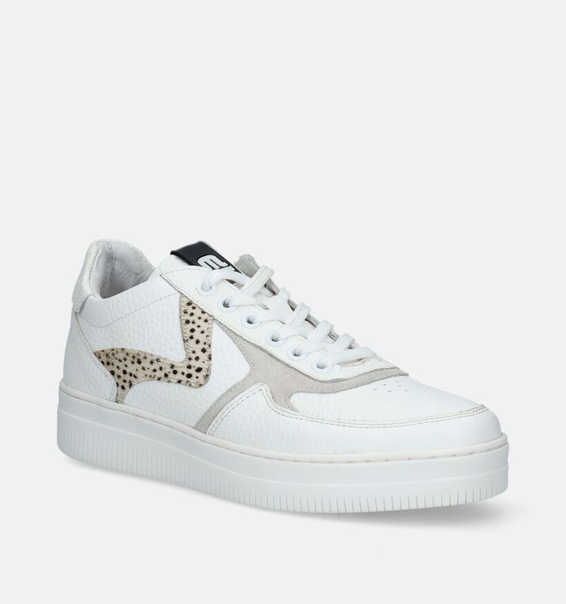 Maruti Momo Witte Sneakers voor dames (337940) - geschikt voor steunzolen