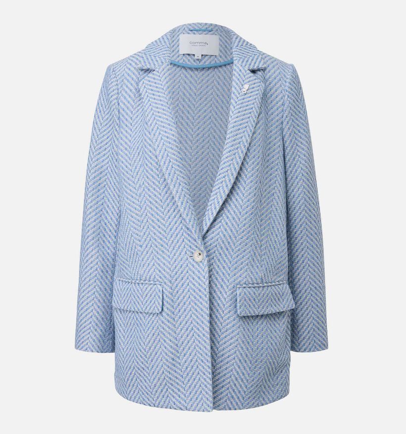 comma casual identity Blauwe Blazer (327298)