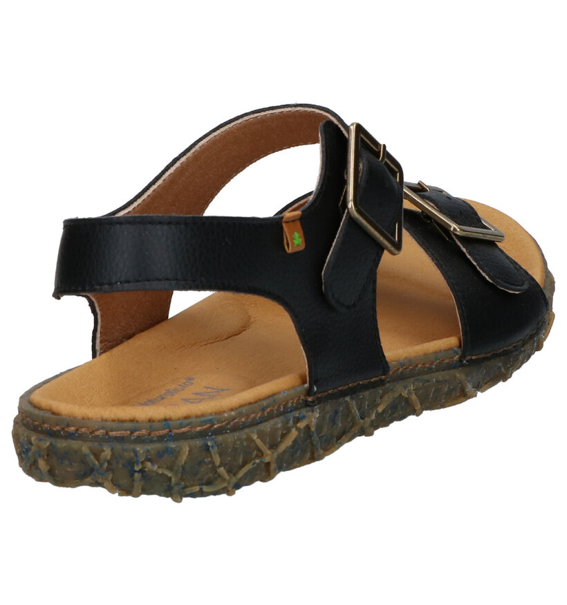 El Naturalista Redes Blauwe Sandalen in kunstleer (270362)