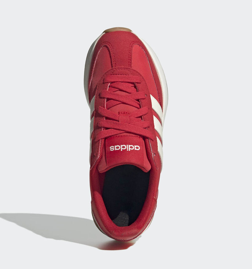 adidas Run Rode Lage Sneakers voor jongens, meisjes (359677) - geschikt voor steunzolen