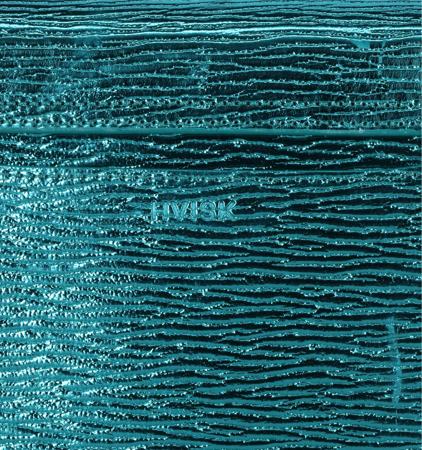 Hvisk Cayman Pocket Vegan Turquoise Crossbody Tas in kunstleer (318494)