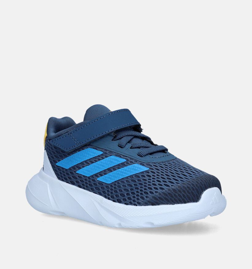 adidas Duramo SL EL I Blauwe Sneakers voor jongens, meisjes (341670)