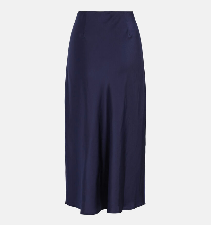 Vila Elmina Satin Jupe en Bleu pour femmes (365583)