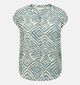 ONLY Carmakoma Shilla Groene Blouse voor dames (359408)