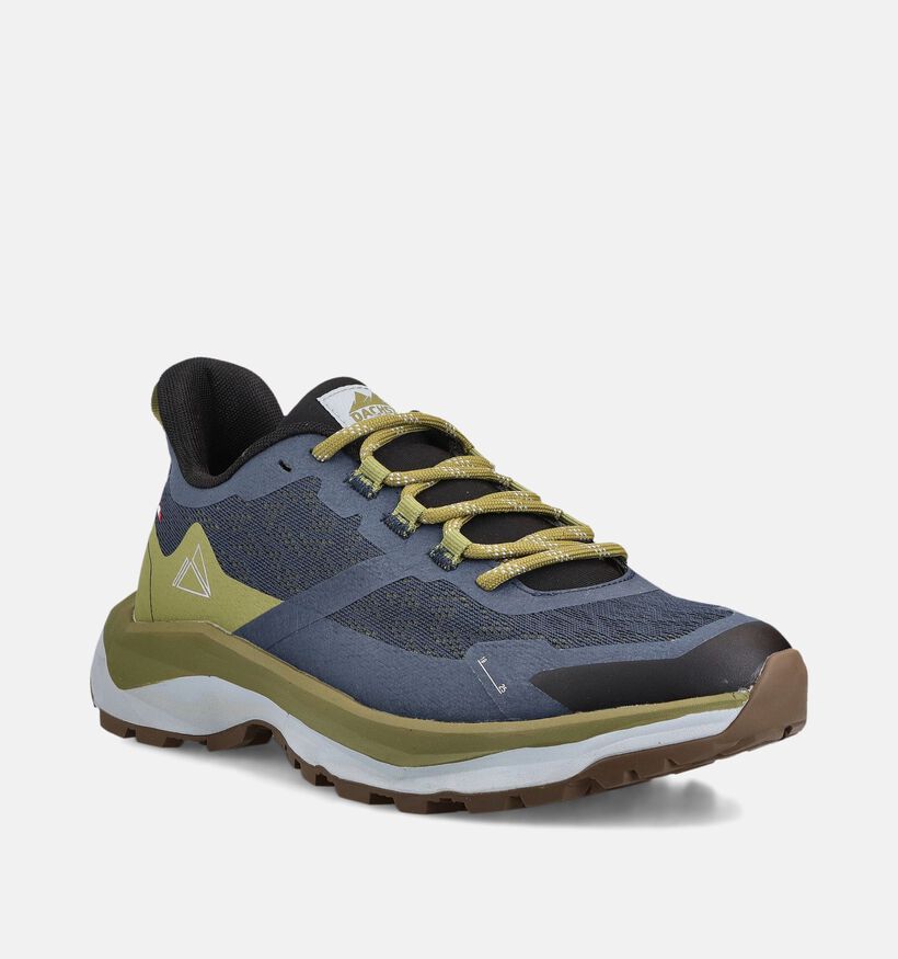 Dachstein Silvretta Lite Donkerblauwe/Groene Wandelschoenen voor heren (372970) - geschikt voor steunzolen