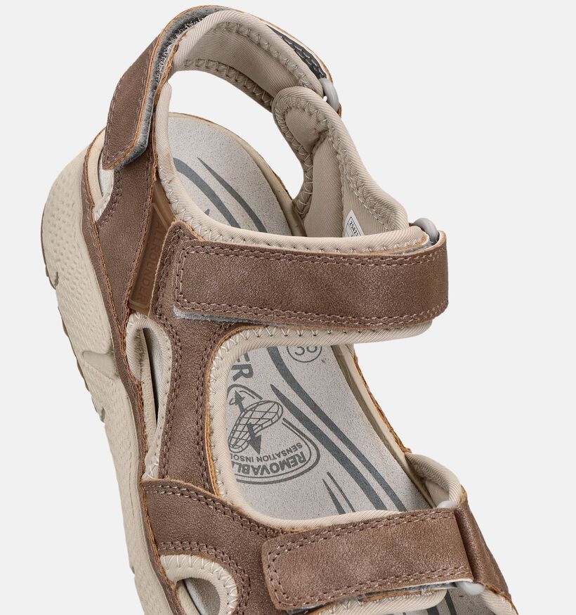 Allrounder Its Me Taupe Sandalen voor dames (369967) - geschikt voor steunzolen