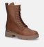 Gabor OptiFit Bottines à lacets en Cognac pour femmes (315145) - pour semelles orthopédiques
