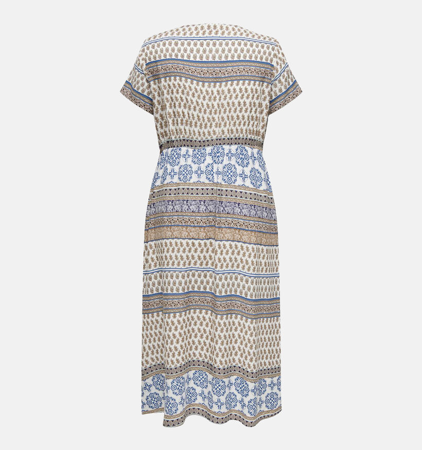 ONLY Carmakoma Beth Robe mi-longue en Beige pour femmes (343496)