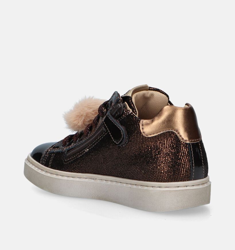 STONES and BONES Flory Bronzen Bottines voor meisjes (345820) - geschikt voor steunzolen