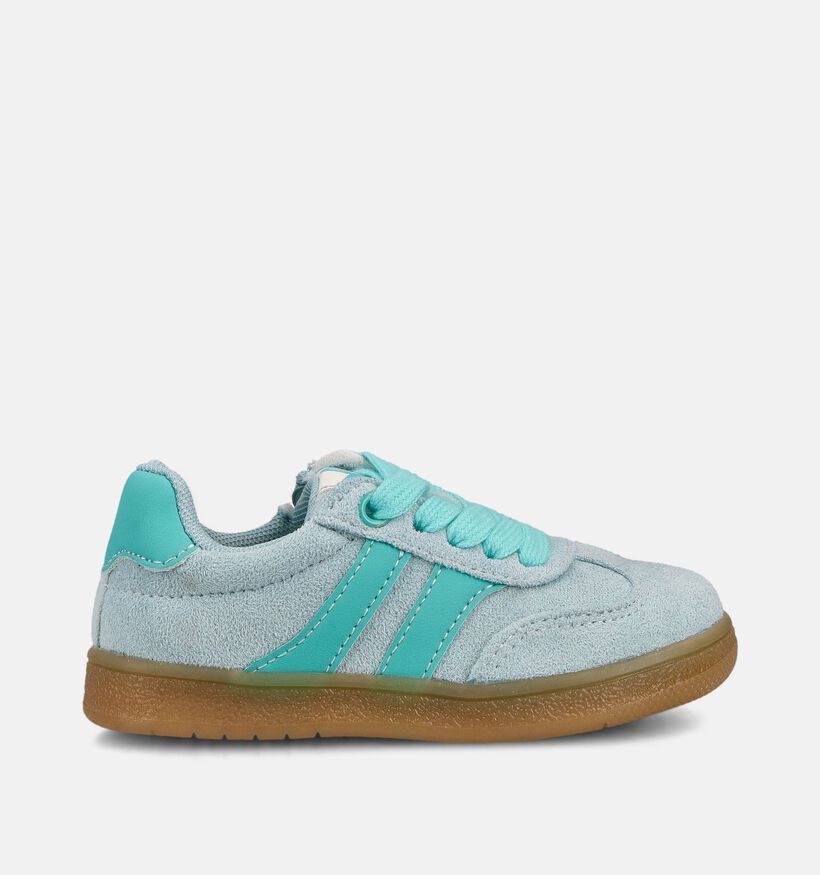 Milo & Mila Lichtblauwe Sneakers voor meisjes (370855) - geschikt voor steunzolen