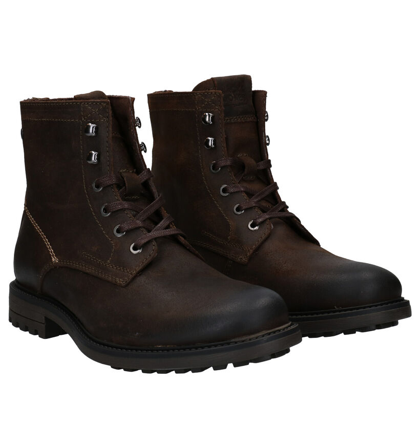 Jack & Jones Ballard Bruine Boots in nubuck (278343)