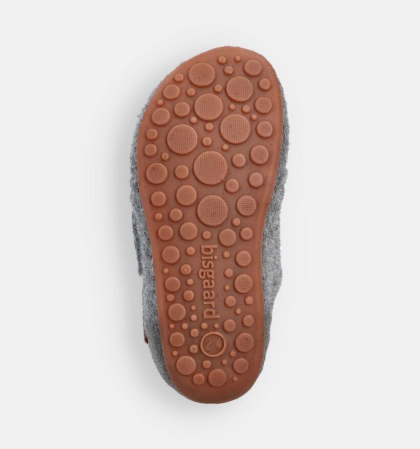 Bisgaard Grijze Pantoffels voor jongens (372513)
