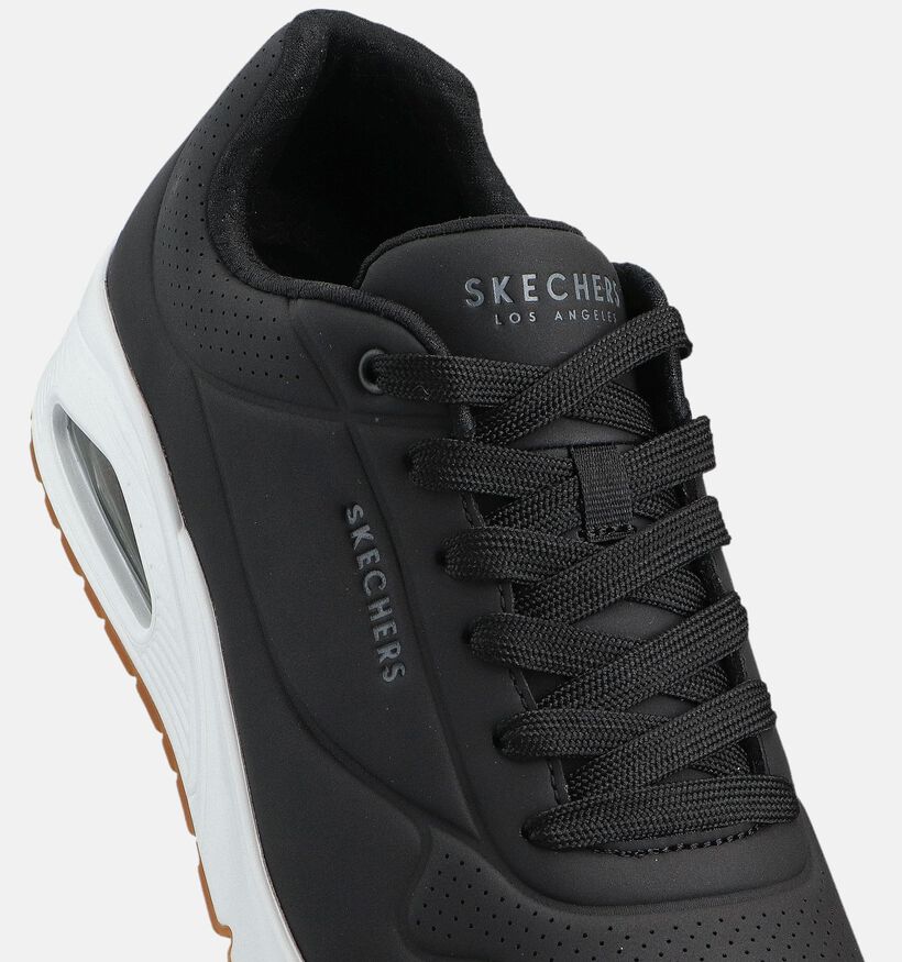 Skechers Uno Stand On Air Baskets en Noir pour hommes (362191) - pour semelles orthop&eacute;diques