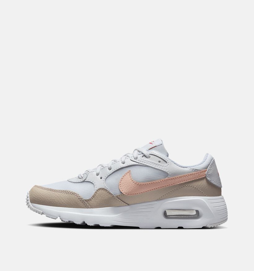 Nike Air Max SC 2 Witte Sneakers voor jongens, meisjes (350505)