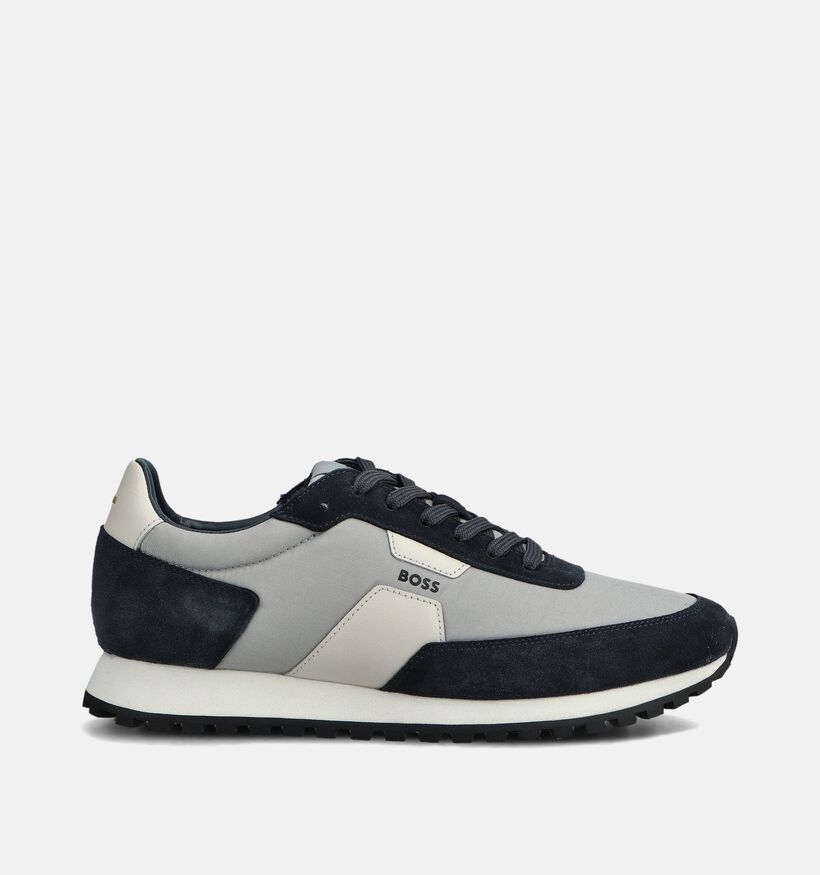 BOSS Witte Veterschoenen voor heren (359092) - geschikt voor steunzolen