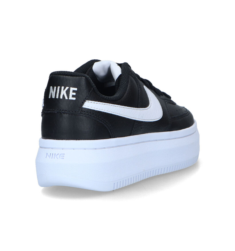 Nike Court Vision Alta Zwarte Sneakers voor dames (324625)