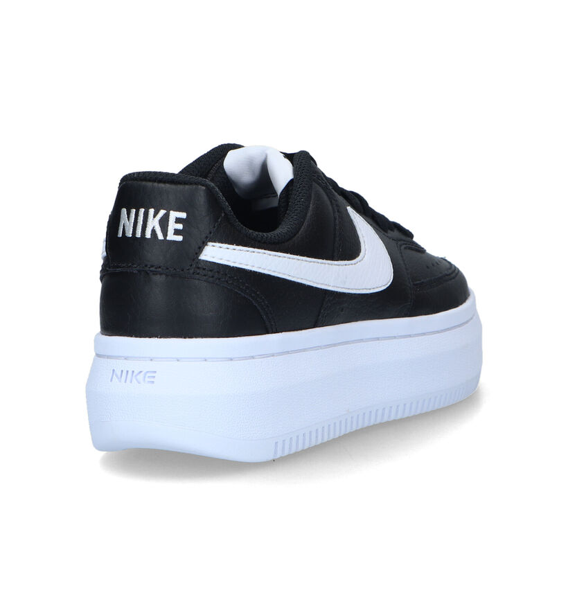 Nike Court Vision Alta Zwarte Sneakers voor dames (332412)
