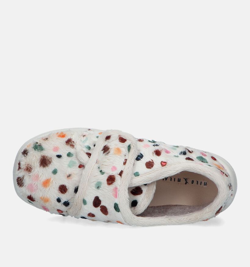 Milo & Mila Pantoufles fermées en Beige pour filles (332274)