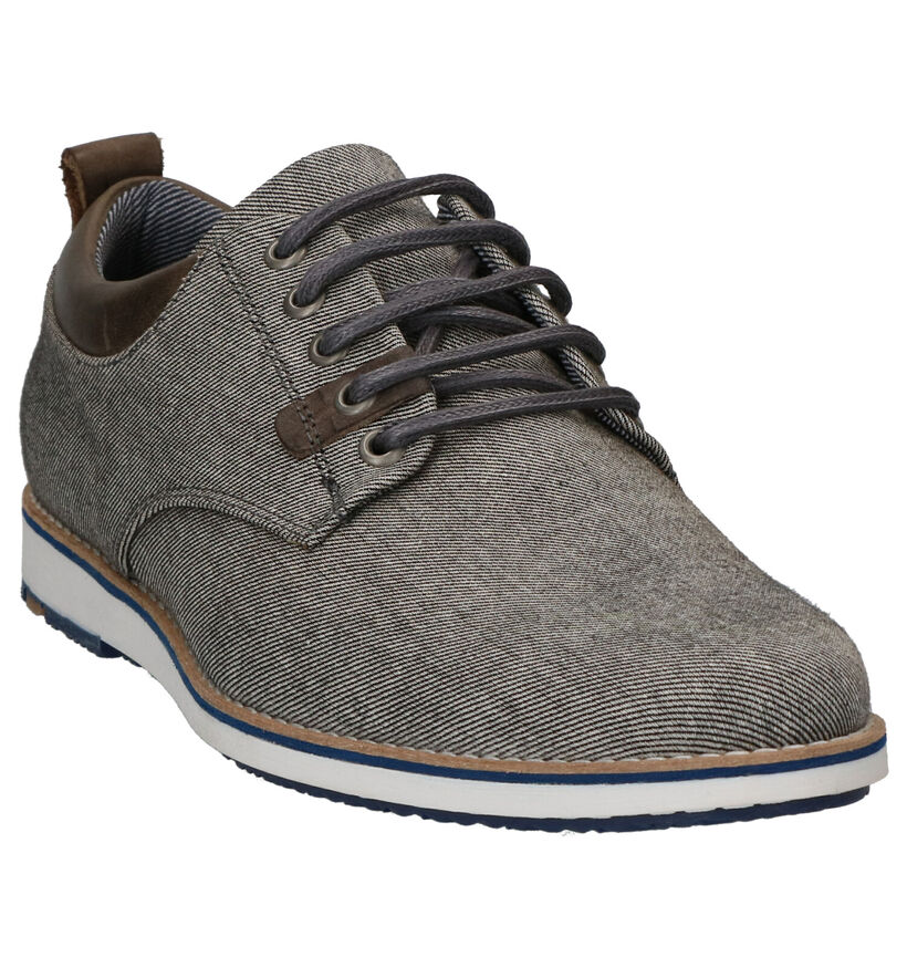 Bullboxer Chaussures habillées en Gris clair en cuir (267068)