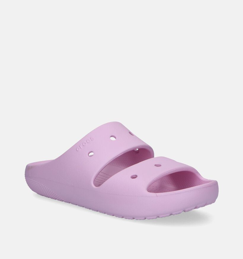 Crocs Classic Roze Slippers voor dames (341365)