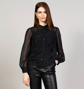 Mexx Blouses Zwart