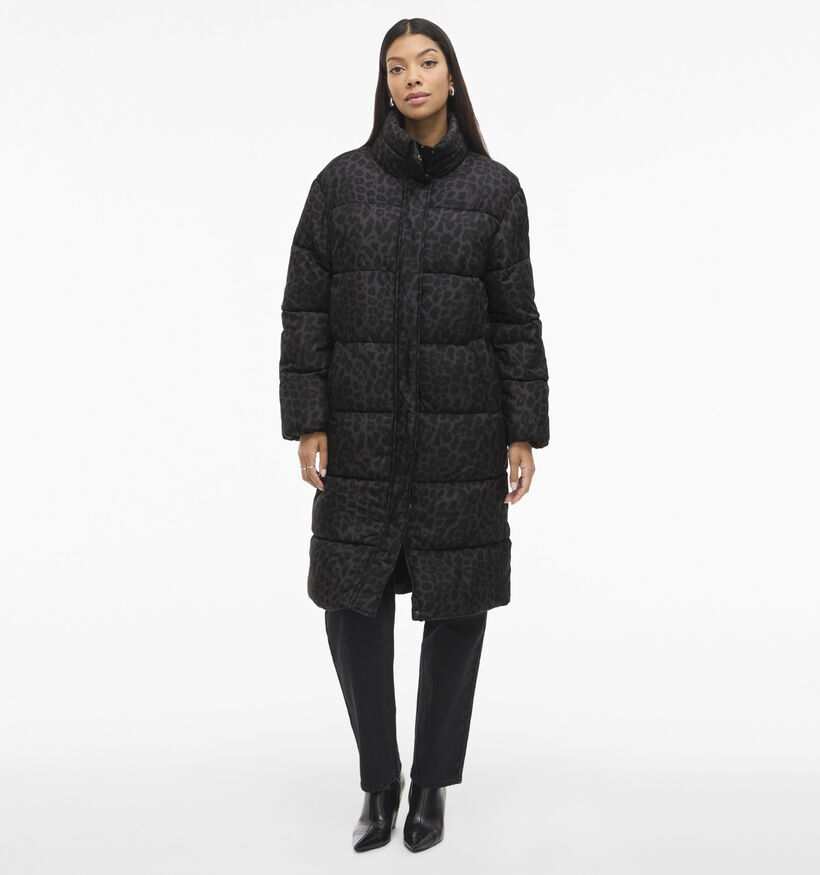 Vila Puffer Zwarte Lange Jas Vila Puffer Zwarte Lange Jas voor dames (364103)
