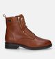 River Woods Marjo Cognac Enkellaarzen met veters voor dames (333137)