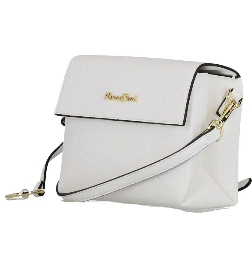 Kisses of Pearl Chloe Witte Crossbody Tas in kunstleer (273736)