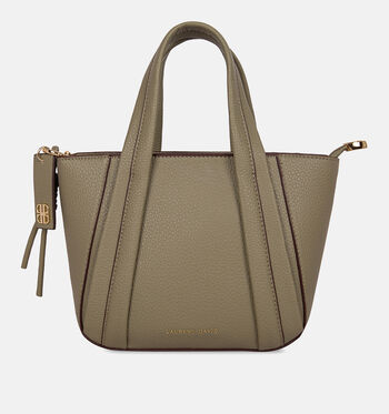 Laurent David Handtassen Oranje/Beige/Cognac/Blauw/Groen