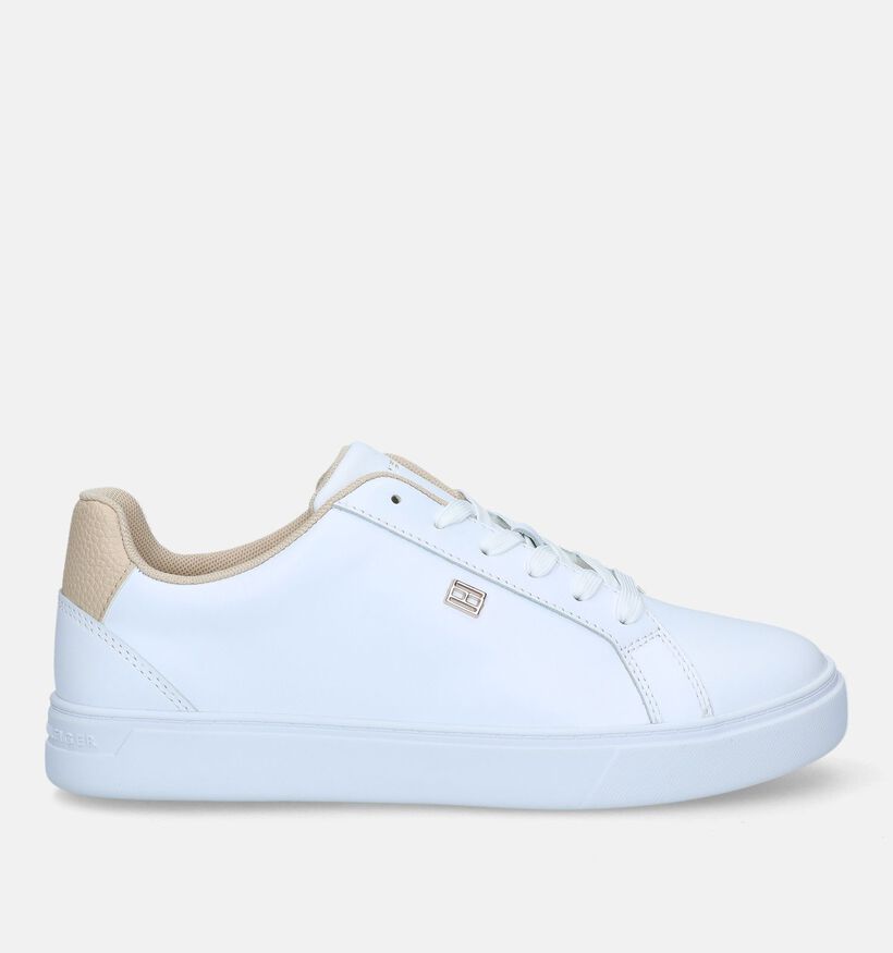 Tommy Hilfiger Essential Court Witte Sneakers voor dames (334057) - geschikt voor steunzolen