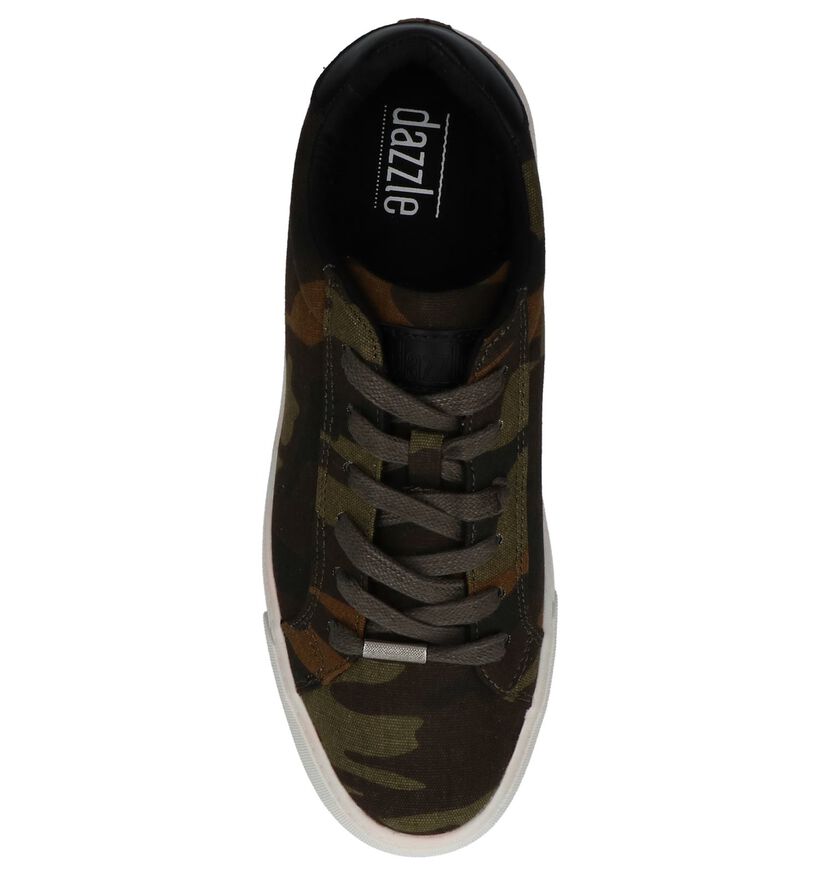 Dazzle Sneakers Camouflage in stof (221289)