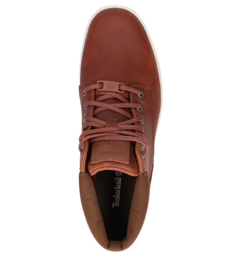 Timberland Cityroam Cupsole Chaussures hautes en Cognac en cuir (253694)