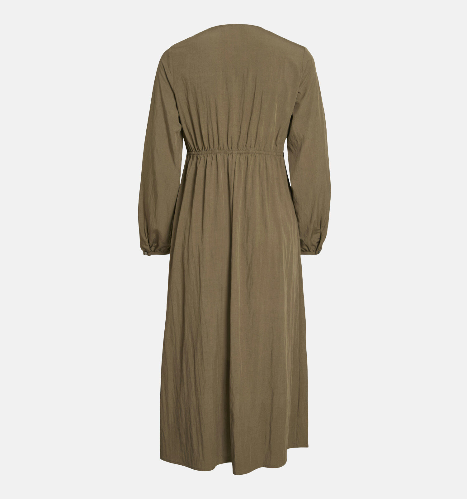 Vila Solina Kaki Lange jurk Dames Kleedjes Online op TORFS.BE