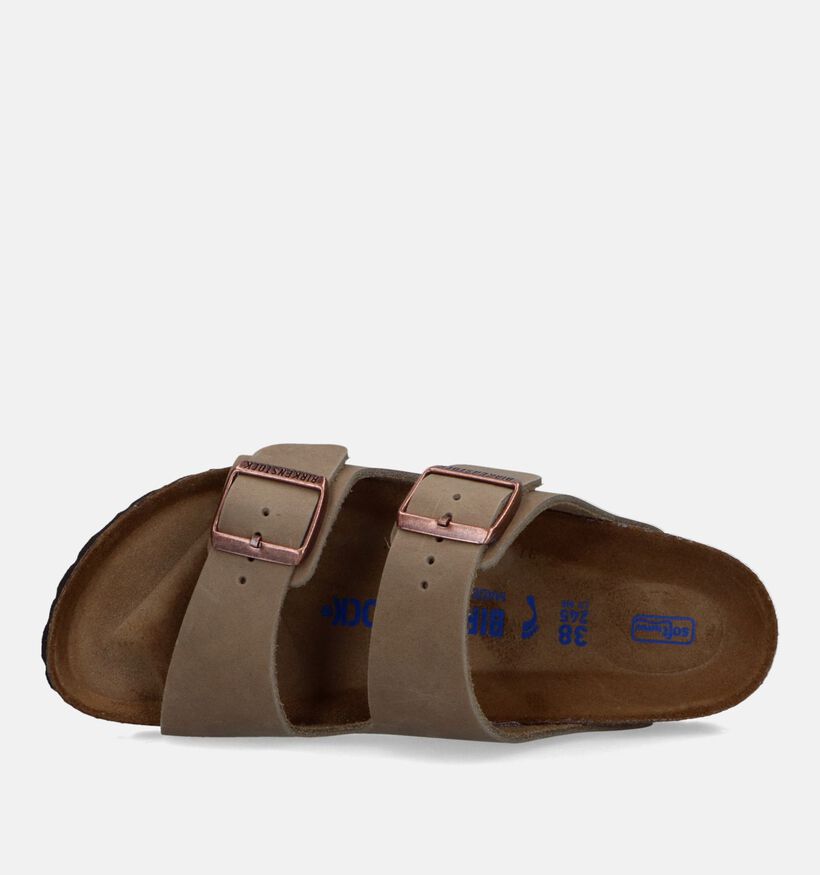 Birkenstock Arizona Bruine Slippers voor dames (330656)