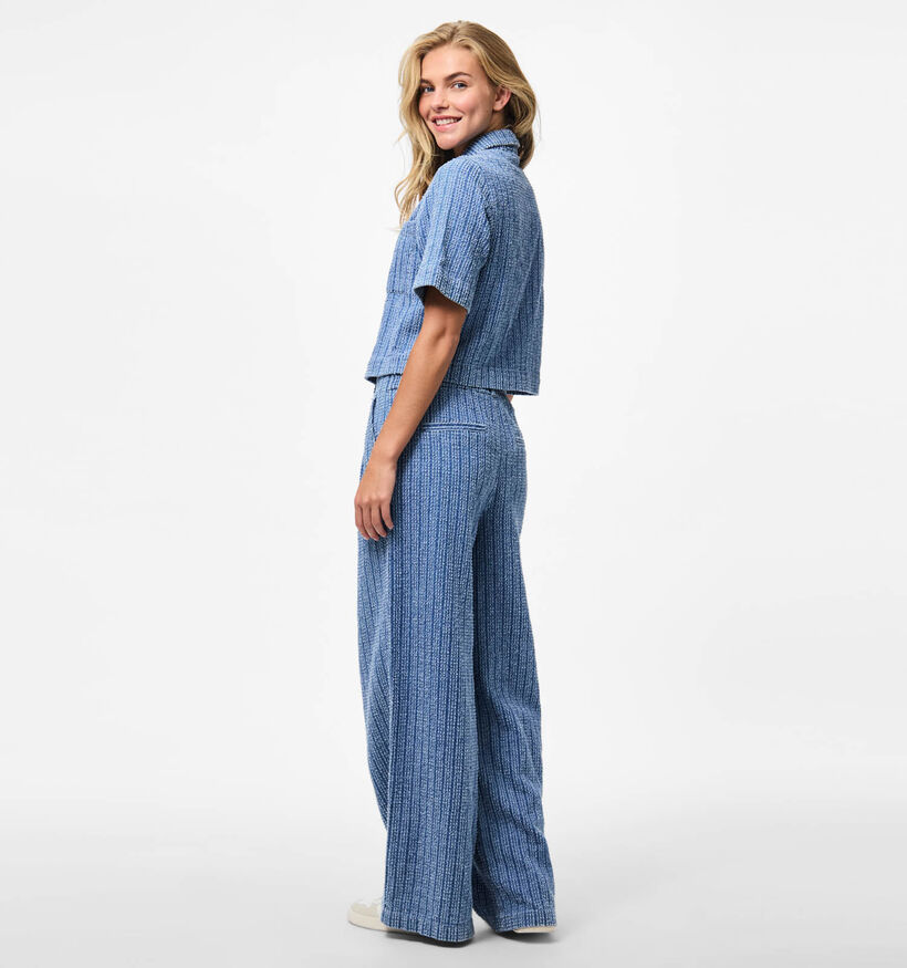 Pieces Blouses Blauw voor dames (365640)
