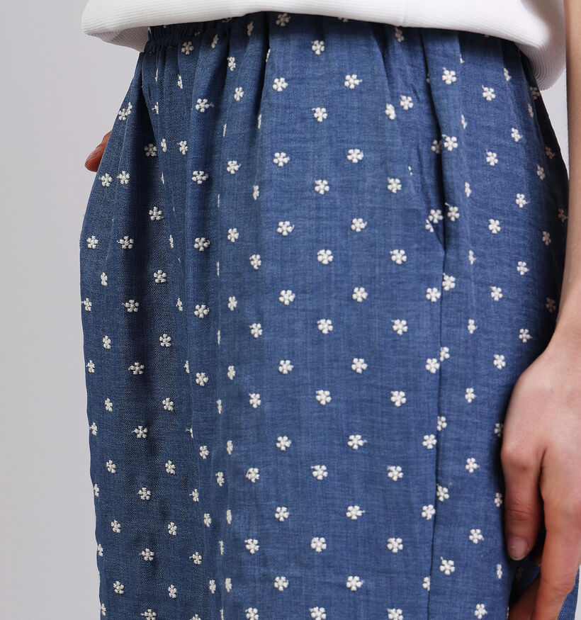 Sisters Point Ella Pantalons classiques en Bleu pour femmes (377821)