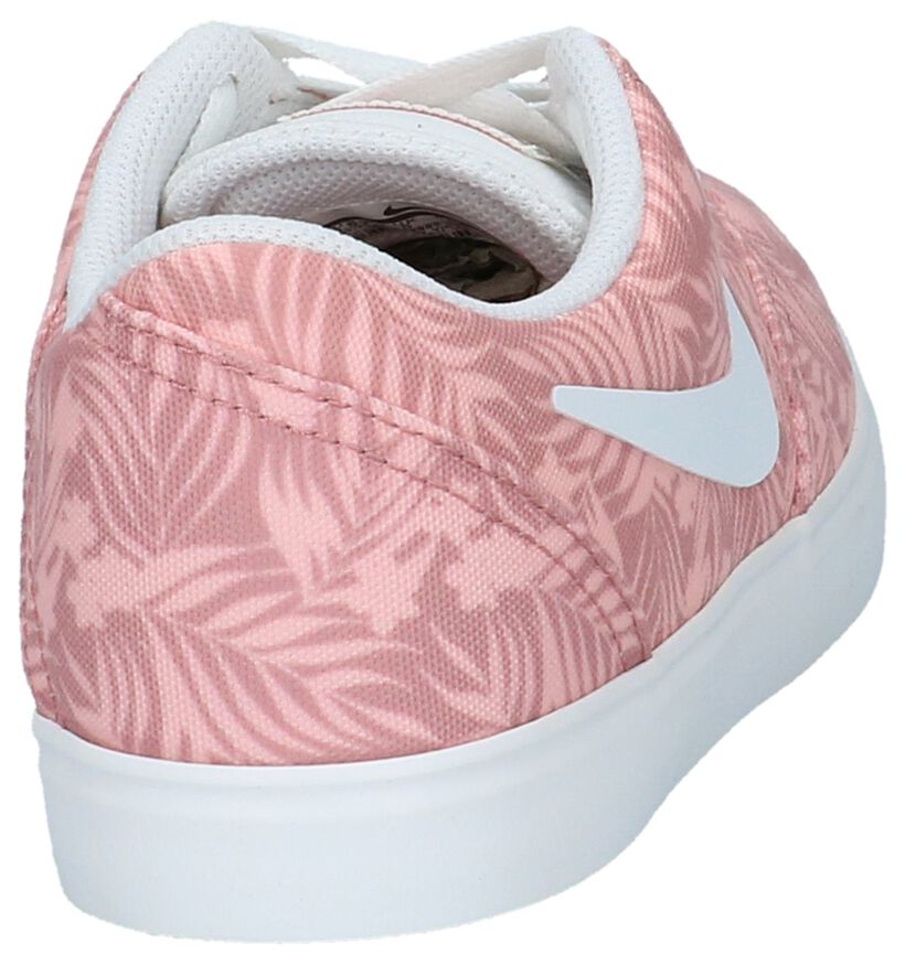 Nike SB Check Premium Roze Sneakers in stof (219639)