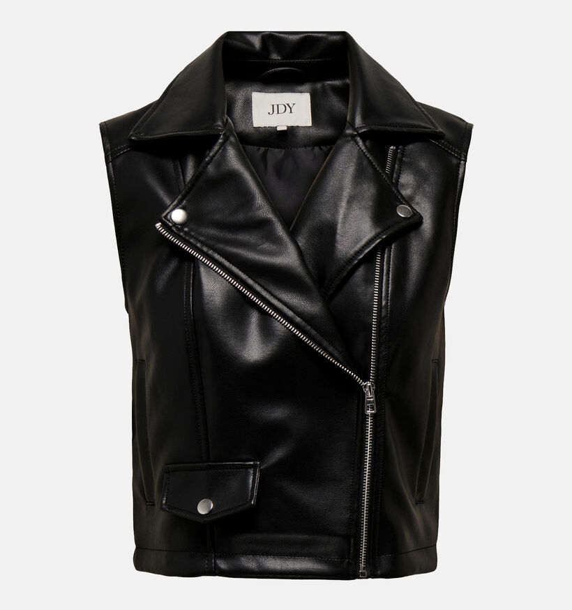 JDY Newetta Zwart Biker Jacket voor dames (332472)