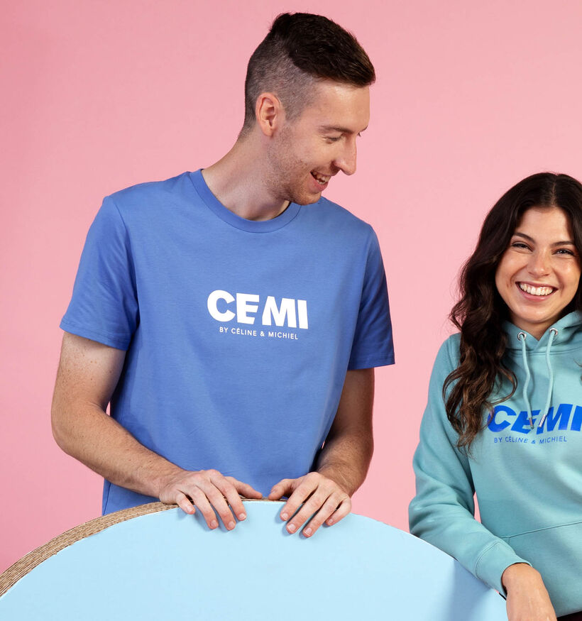 CEMI Mini Creator Blauwe T-shirt voor meisjes, jongens (352962)