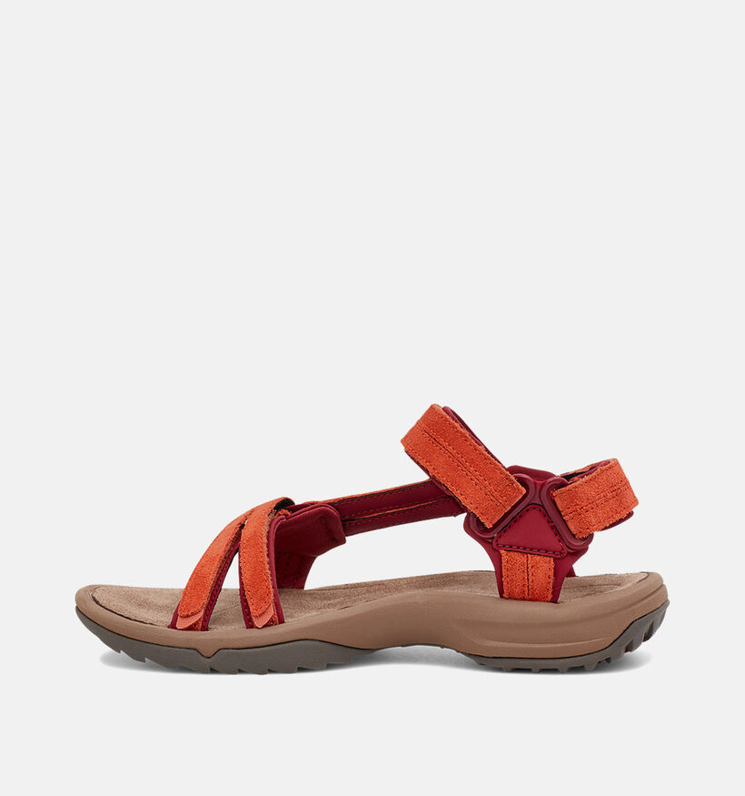 Teva Terra Lite Suede Sandalen Rood voor dames (354705)